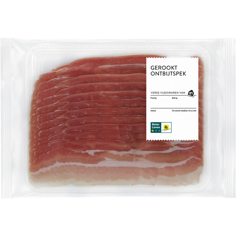 Een afbeelding van AH Gerookt ontbijtspek