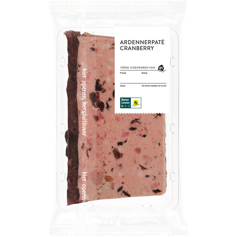 Een afbeelding van AH Cranberrypate grof