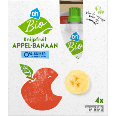 pdp-image-AH Biologisch Knijpfruit appel 0% suiker toegevoegd