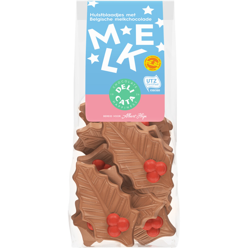 Een afbeelding van Delicata Hulstblaadjes melk