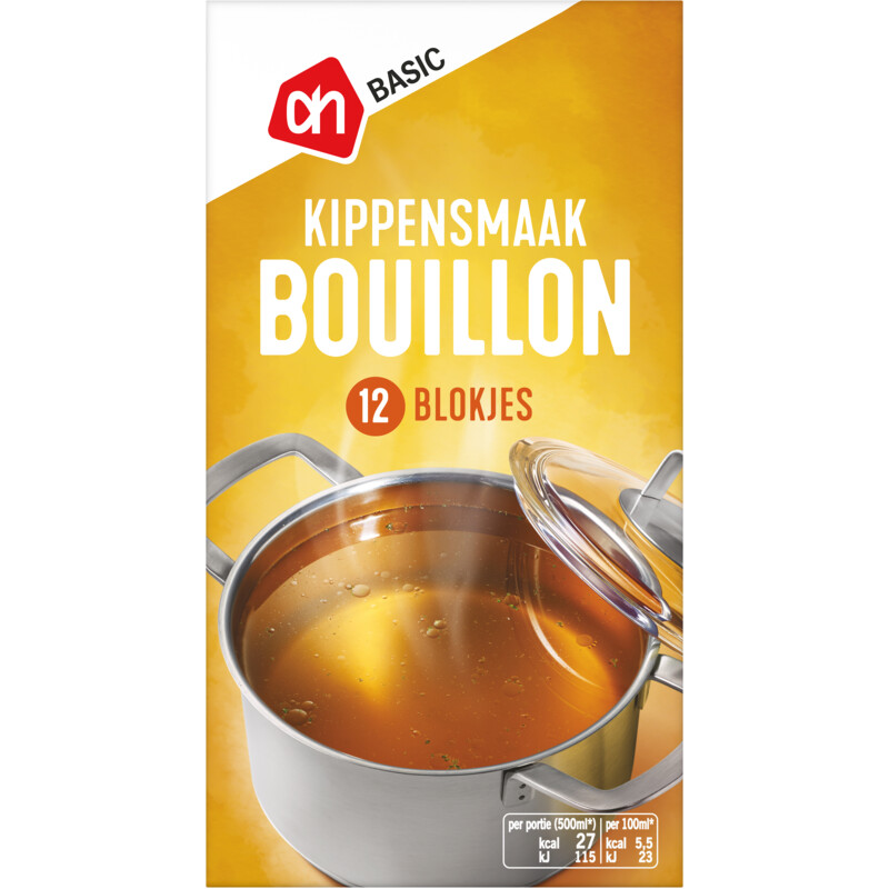 Een afbeelding van AH BASIC Kippenbouillon