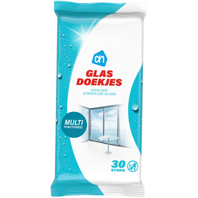 Een afbeelding van AH Glasdoekjes