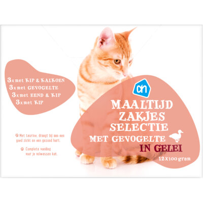 pdp-image-AH Maaltijdzakjes gevogelte in gelei