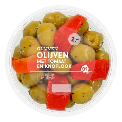 pdp-image-AH Olijven met tomaat en knoflook