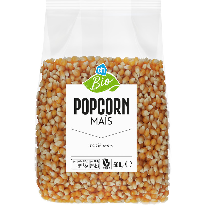 Ondeugd Gelukkig is dat soort AH Biologisch Popcorn mais bestellen | Albert Heijn
