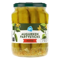 AH Augurken partysticks pittig