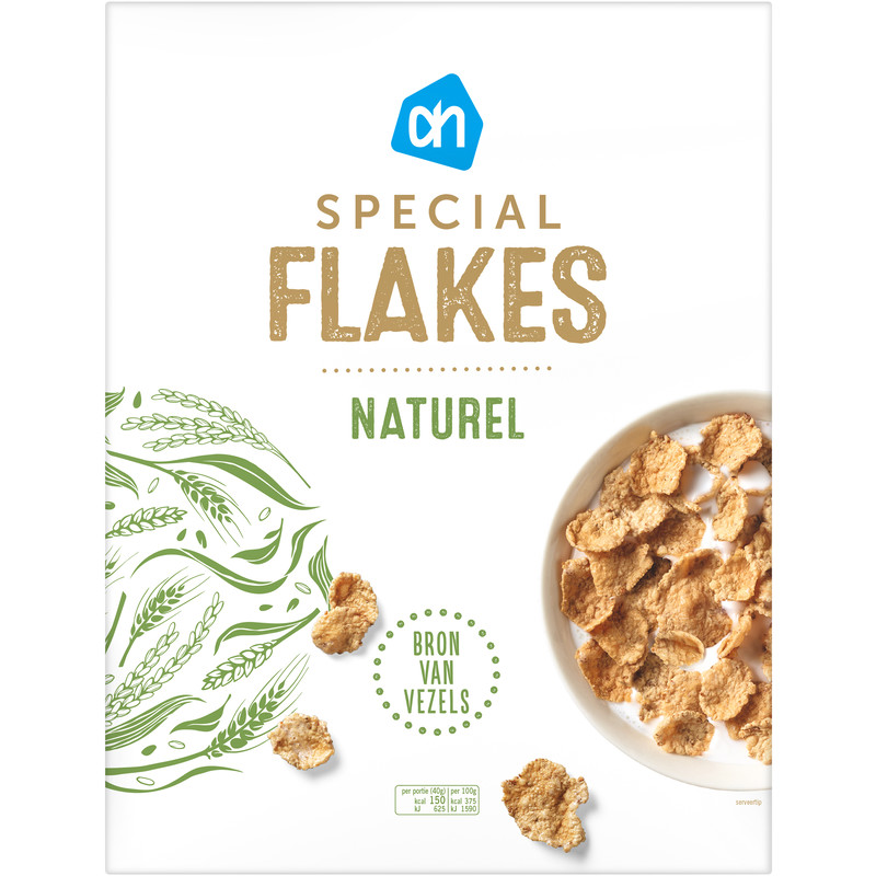 Een afbeelding van AH Special flakes naturel