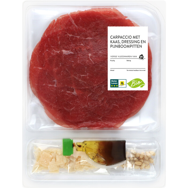 AH Biologisch Bio runder carpaccio reserveren | Albert Heijn