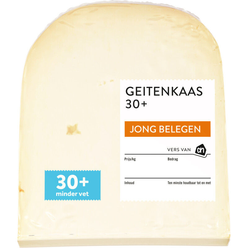 Een afbeelding van AH Geitenkaas jong belegen 30+ stuk