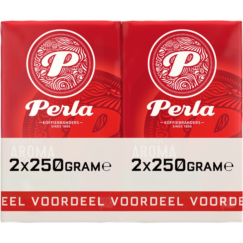 Een afbeelding van Perla Huisblends Aroma snelfiltermaling 2-pack