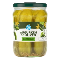 AH Augurken schijven zoetzuur