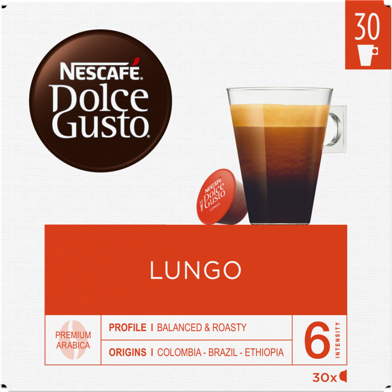 Spreekwoord Verpersoonlijking magnetron Nescafé Dolce Gusto Lungo capsules bestellen | Albert Heijn