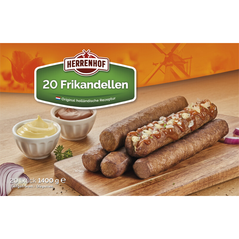 Een afbeelding van Herrenhof frikandel (20 x70g)