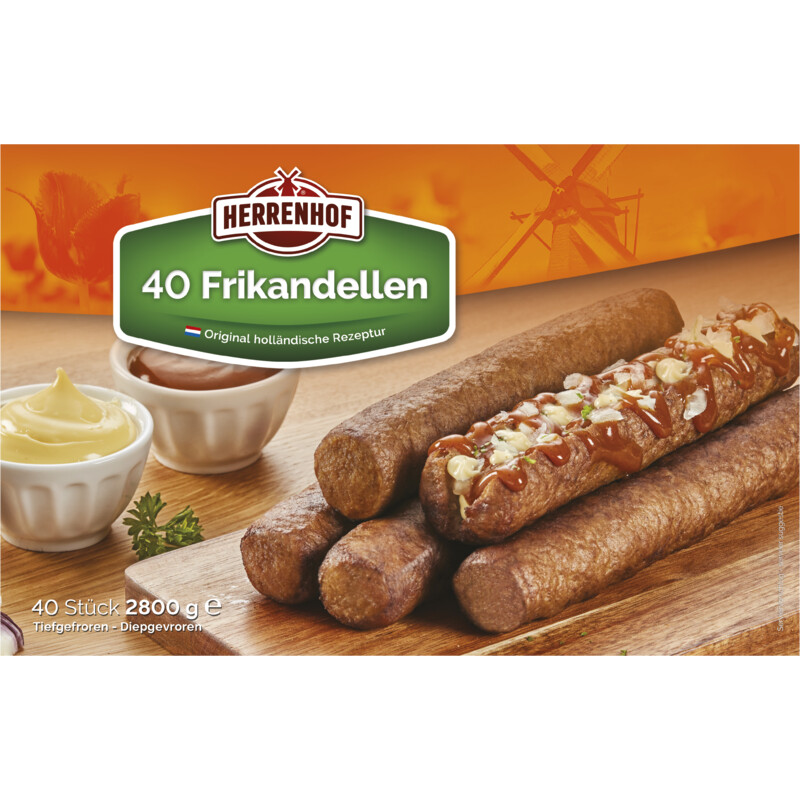 Een afbeelding van Herrenhof frikandellen (40x 70g)