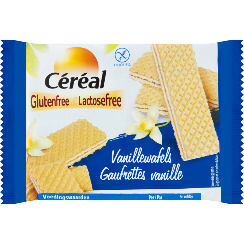 Een afbeelding van Céréal Vanillewafels gv lv