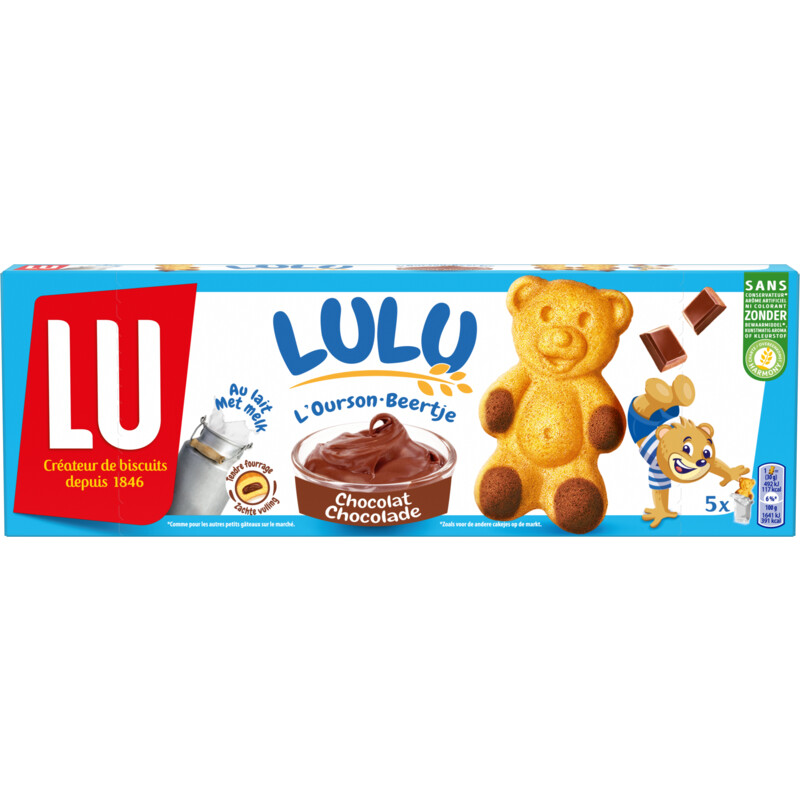 genezen Kiezen Rendezvous LU Lulu beertjes met chocolade vulling bestellen | Albert Heijn