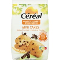 Een afbeelding van Céréal Mini cakes chocolade zonder suiker