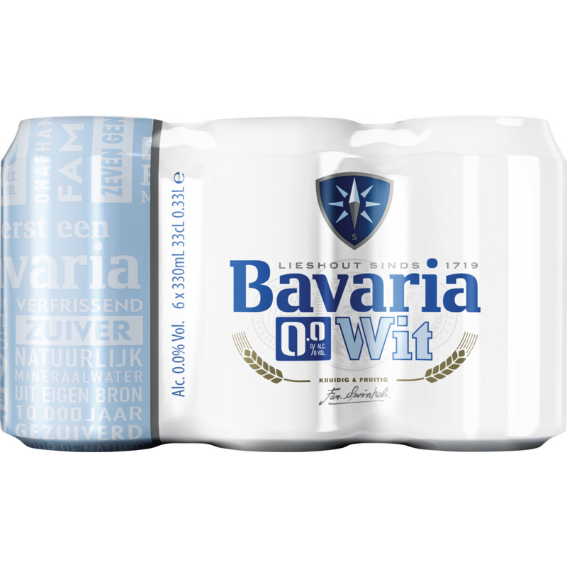 Een afbeelding van Bavaria 0.0% Wit 6-pack