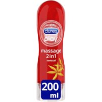 Een afbeelding van Durex Massage olie en glijmiddel 2 in 1 ylang