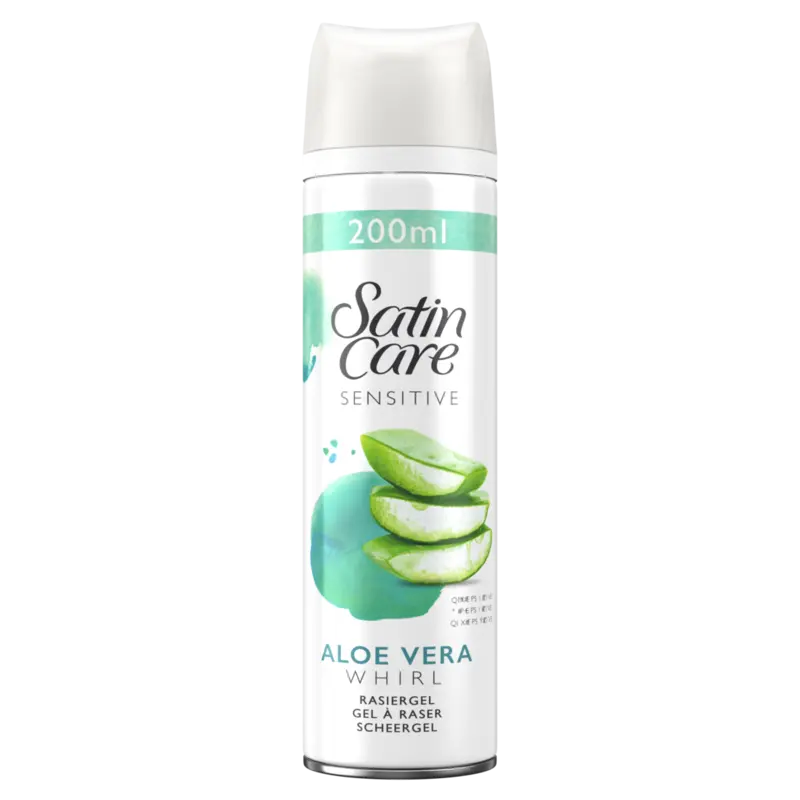 Gillette Satin care sensitive aloe vera scheergel