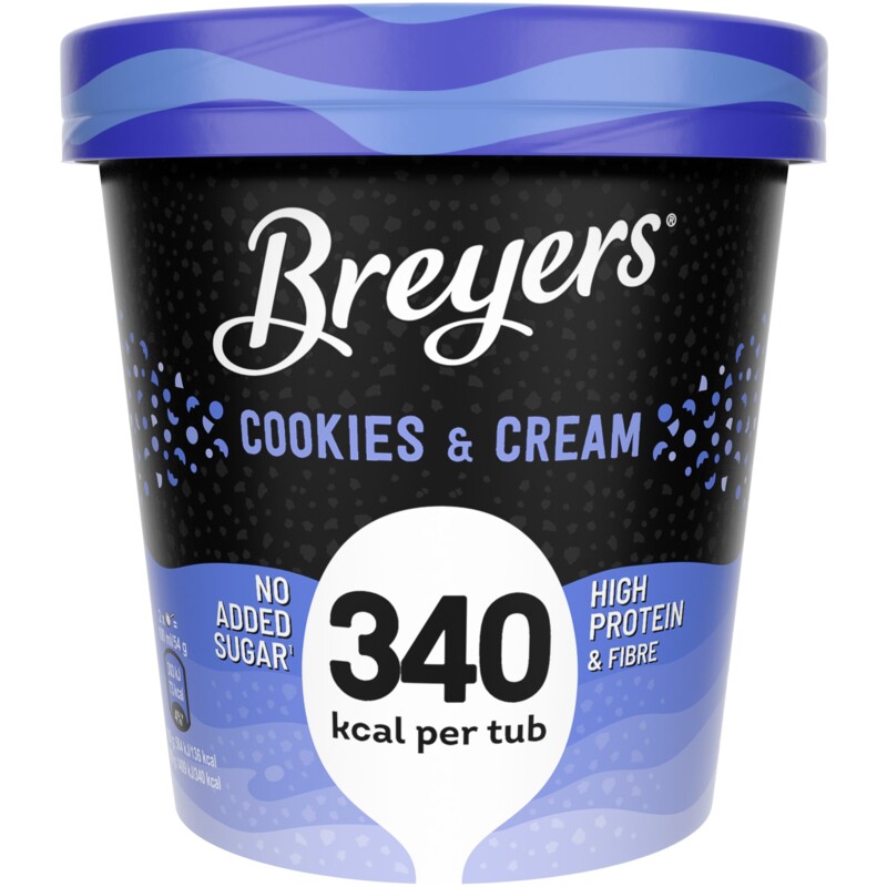 Een afbeelding van Breyers Cookies cream