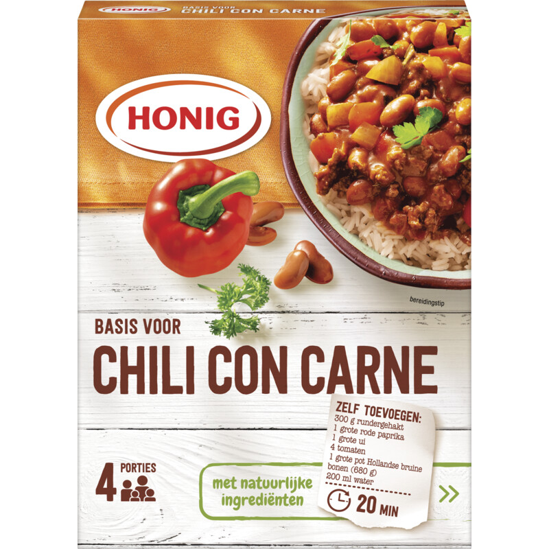 Een afbeelding van Honig Basis voor chili con carne
