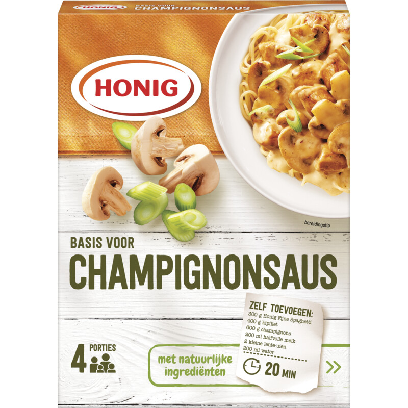Een afbeelding van Honig Basis voor champignonsaus