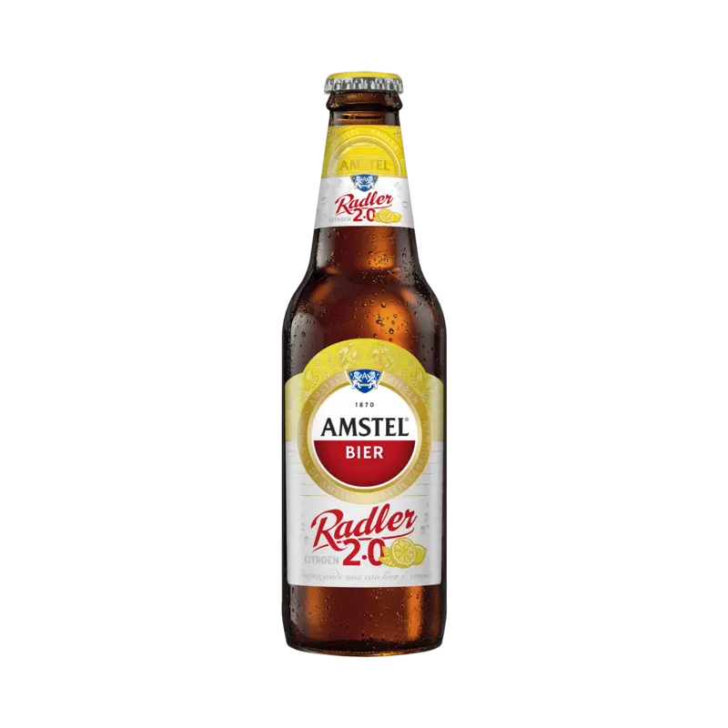 Radler citroen bier fles