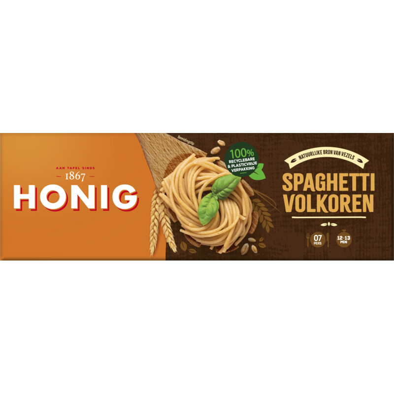 Een afbeelding van Honig Spaghetti volkoren