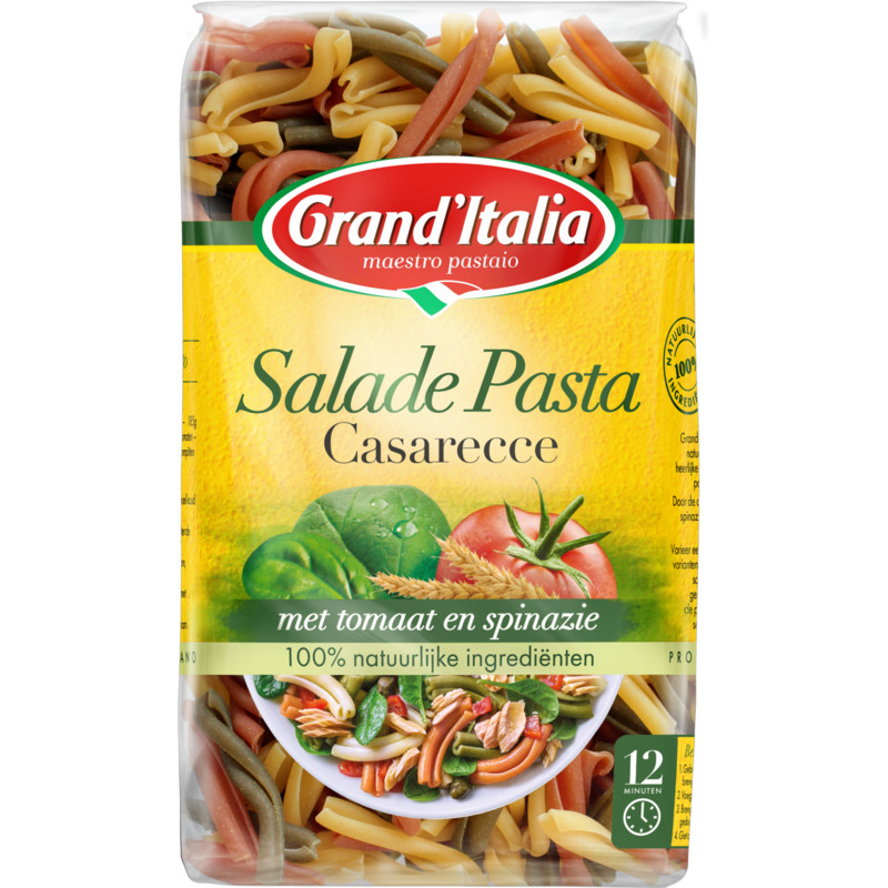 Een afbeelding van Grand' Italia Salade pasta casarecce