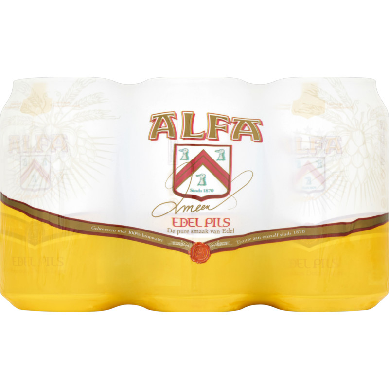 Een afbeelding van Alfa Edel pils 6-pack
