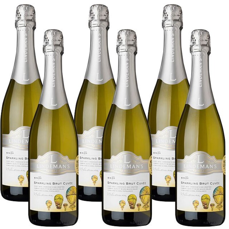 Een afbeelding van Lindeman's Bin 25 brut cuvée doos