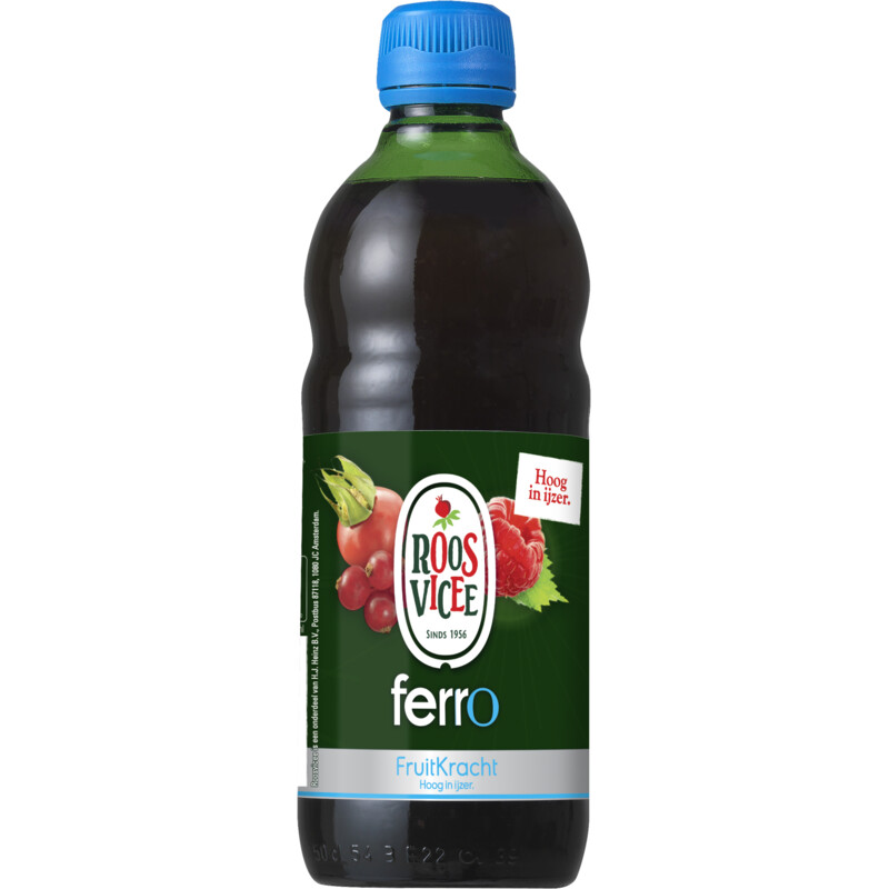 Een afbeelding van Roosvicee Fruitkracht ferro siroop