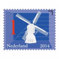 Een afbeelding van PostNL Postzegel echt Hollands 1 vel a 10 st