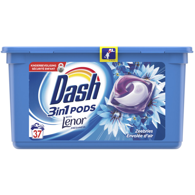 Een afbeelding van Dash all in 1 pods zeebries BEL