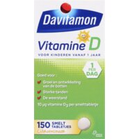 Een afbeelding van Davitamon Vitamine D smelttabletjes vanaf 1 jaar