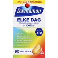 Een afbeelding van Davitamon Elke dag multivitaminen tablet
