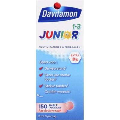 pdp-image-Davitamon Junior Aardbei 1-3 jr