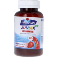 Een afbeelding van Davitamon Junior gummies aardbeiensmaak