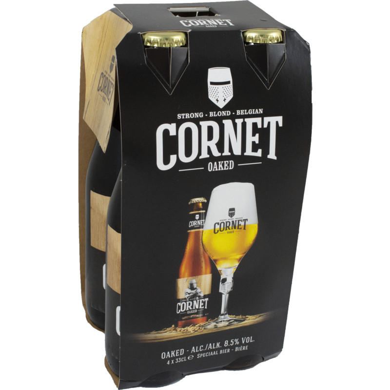 Een afbeelding van Cornet Oaked strong blond 4-pack