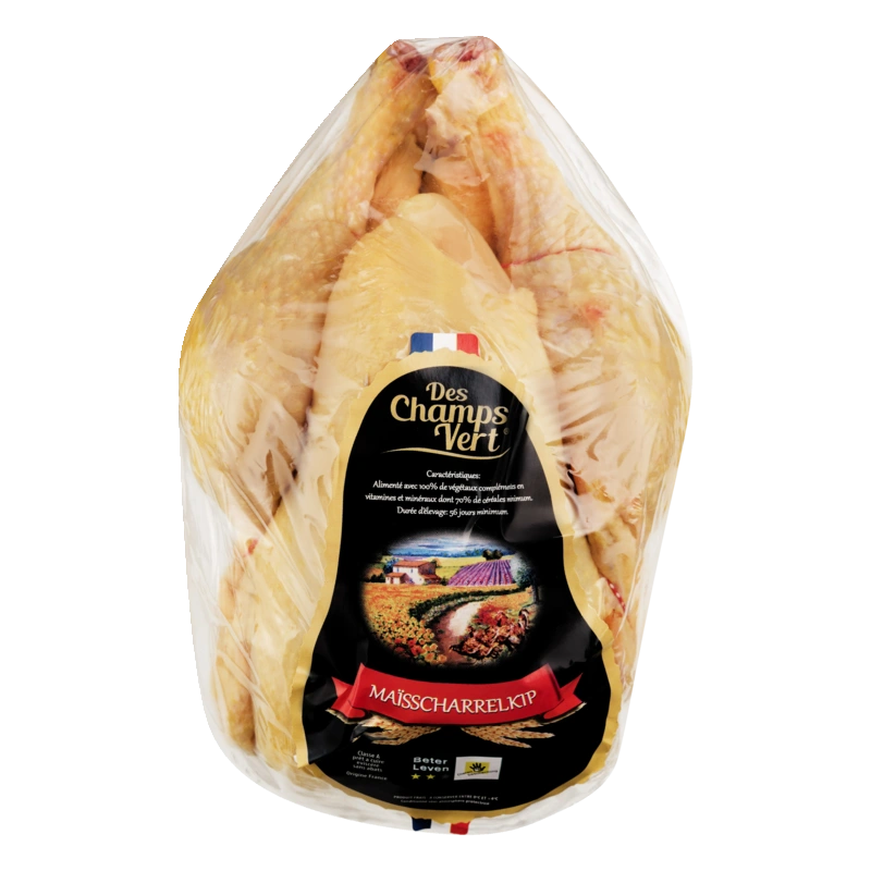Des Champs Vert Franse scharrel maiskip