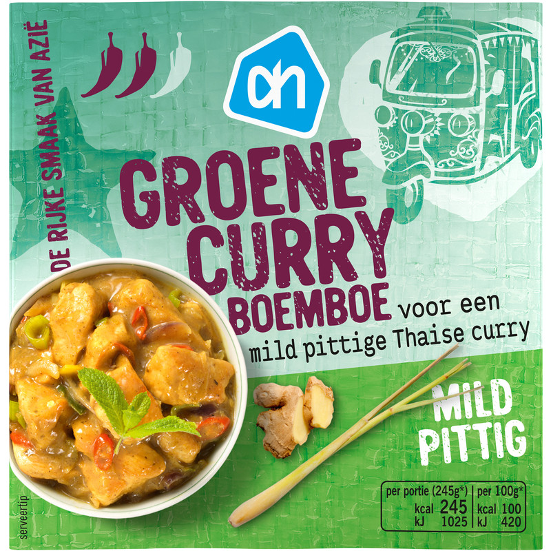 Berucht Onzin gemak AH Boemboe groene curry bestellen | Albert Heijn