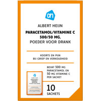 Een afbeelding van AH Paracetamol vitamine C sachets