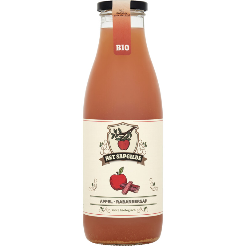 Een afbeelding van Het sapgilde Sapgilde appel rabarber
