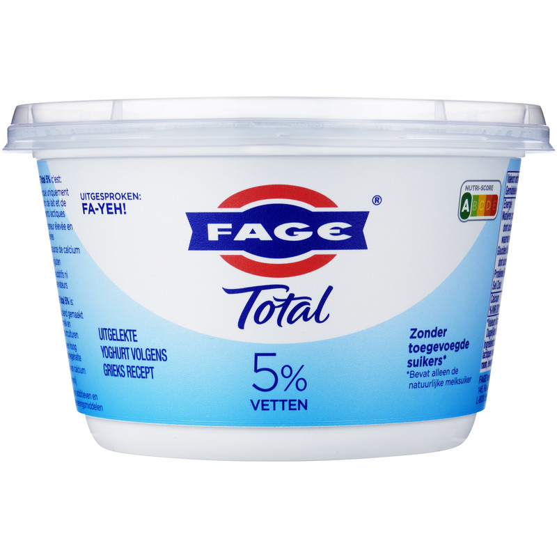 Een afbeelding van Fage Total Griekse yoghurt 5%