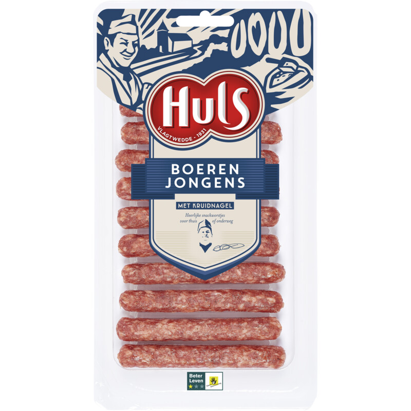 Een afbeelding van Huls Snack worstjes met kruidnagel