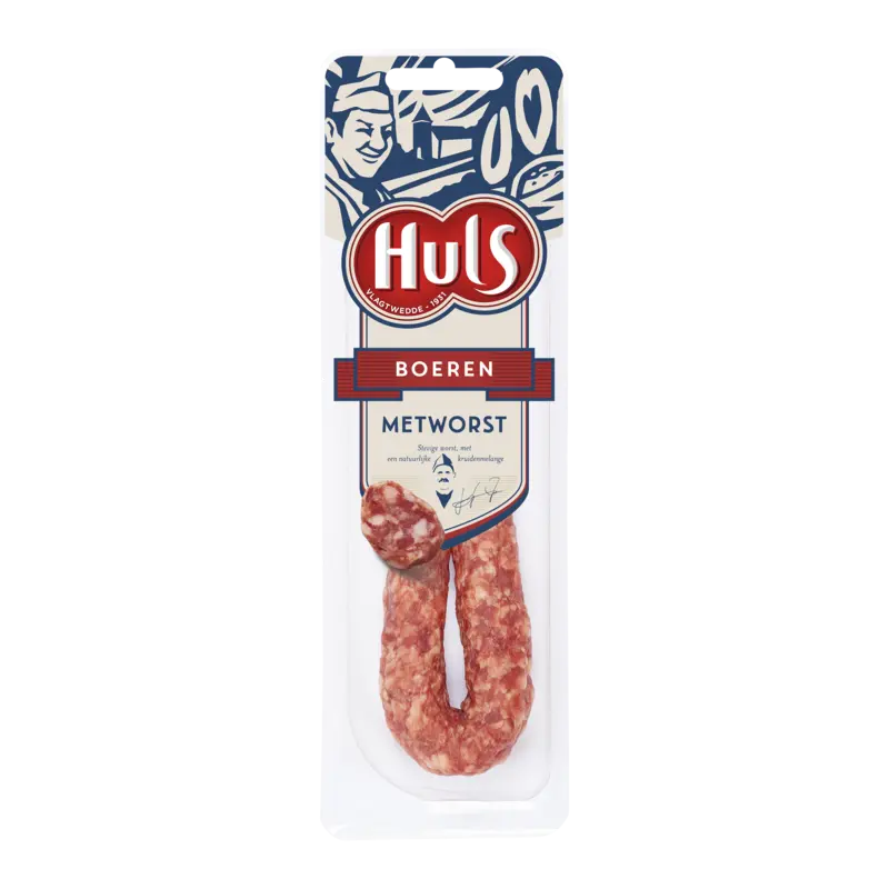 Huls Boeren metworst