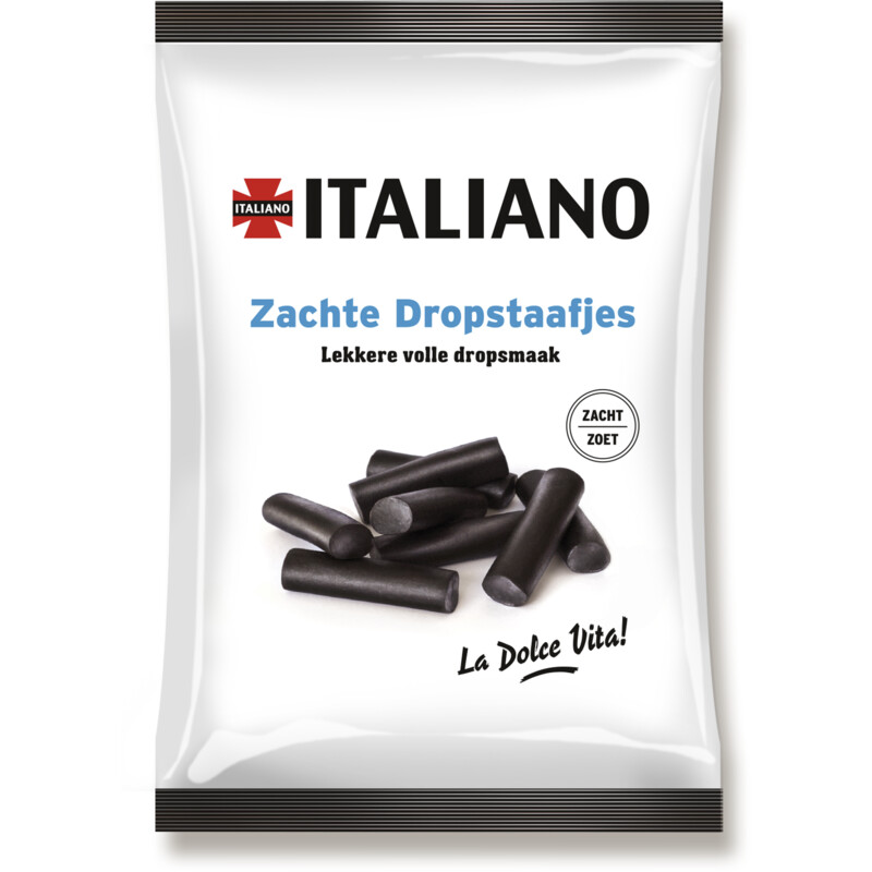 Een afbeelding van Italiano Zachte dropstaafjes