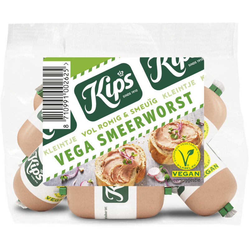 Een afbeelding van Kips Vega smeerworst kleintje