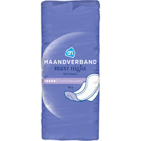 Een afbeelding van AH Maandverband maxi night met vleugels